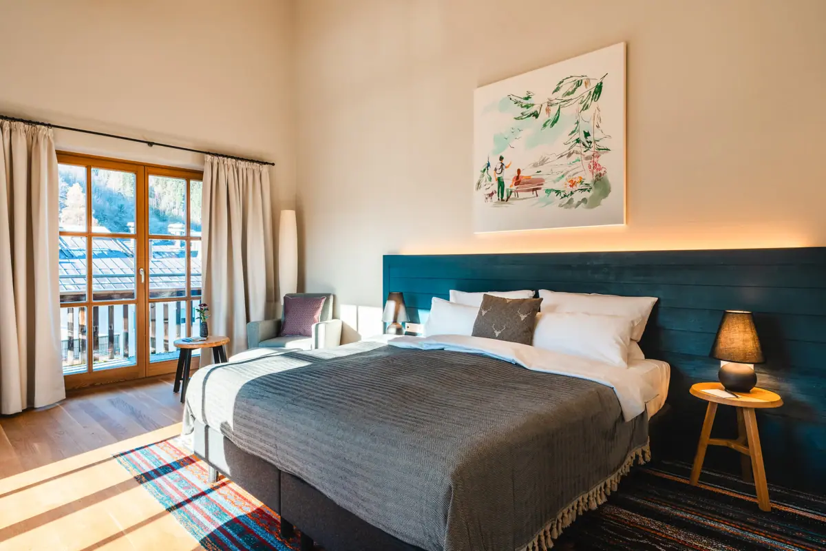 Zimmer im Haus Ache Zimmer Haus Ache im HENRI Boutique Hotel Kitzbühel – alpiner Zeitgeist